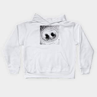 Gravitational Waves (halftone) Kids Hoodie